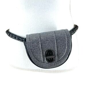 Rag & Bone Daria Leather Waist Belt Bag – Chain Detail